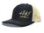 Black and Gold 1845 Trucker Hat