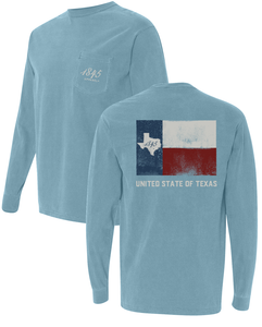 United State of Texas Pocket Tee - Long Sleeve